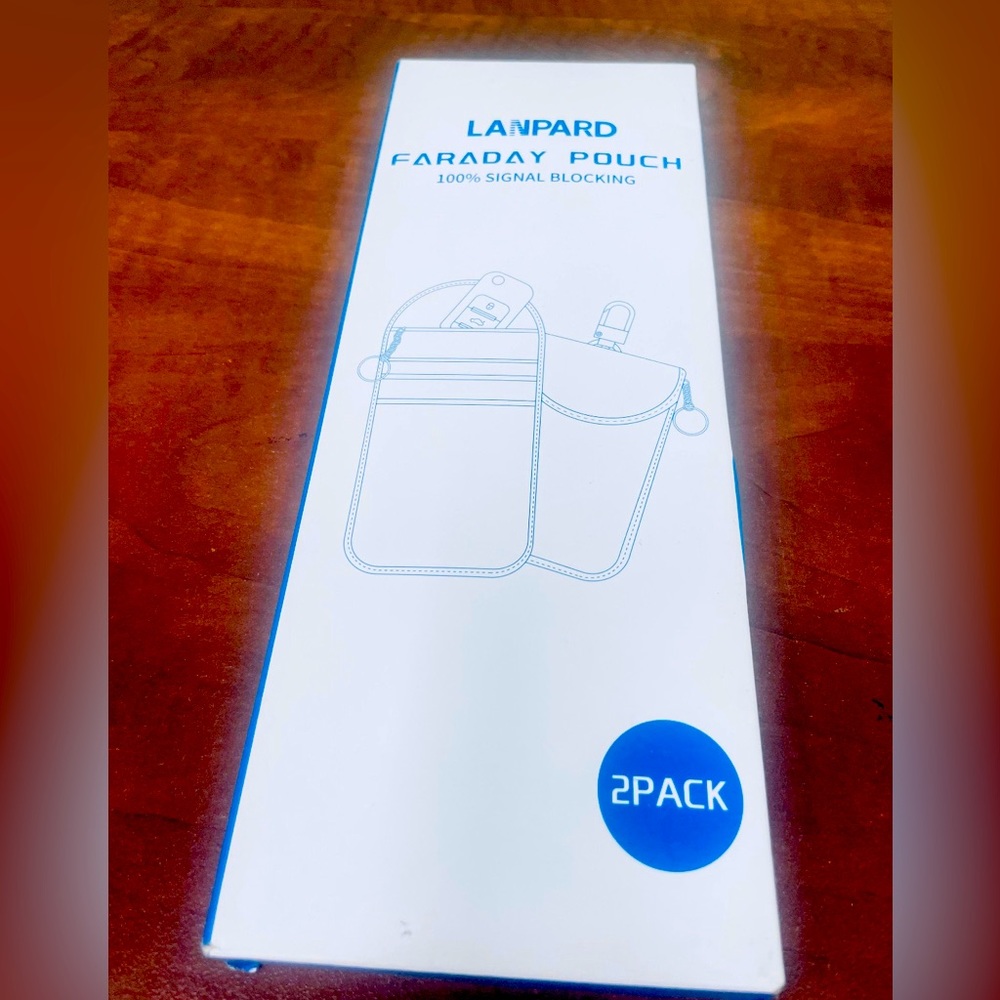 Lanpard Faraday Pouch Anti-Theft 2 Pack